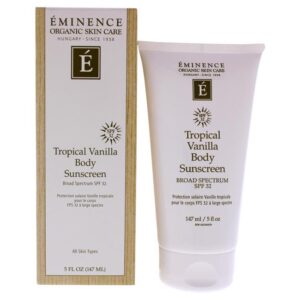 Tropical Vanilla Body Sunscreen SPF 32 By Eminence For Unisex -